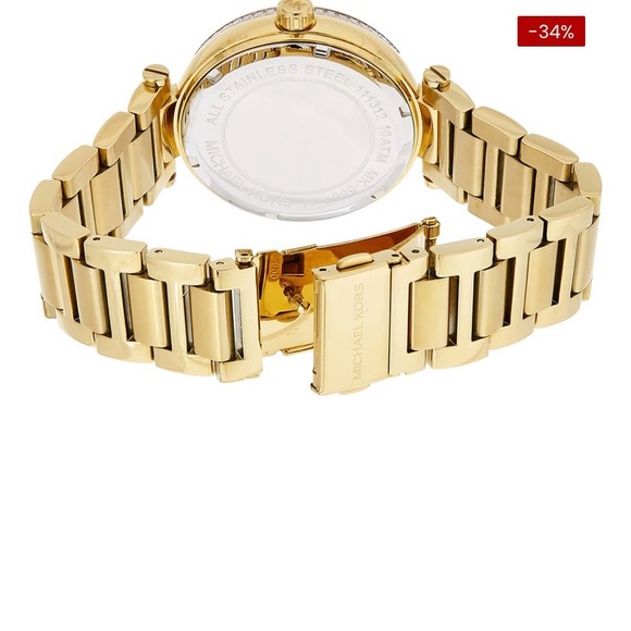 Michael Kors Skylar Gold Ladies Watch - Picture 13 of 13